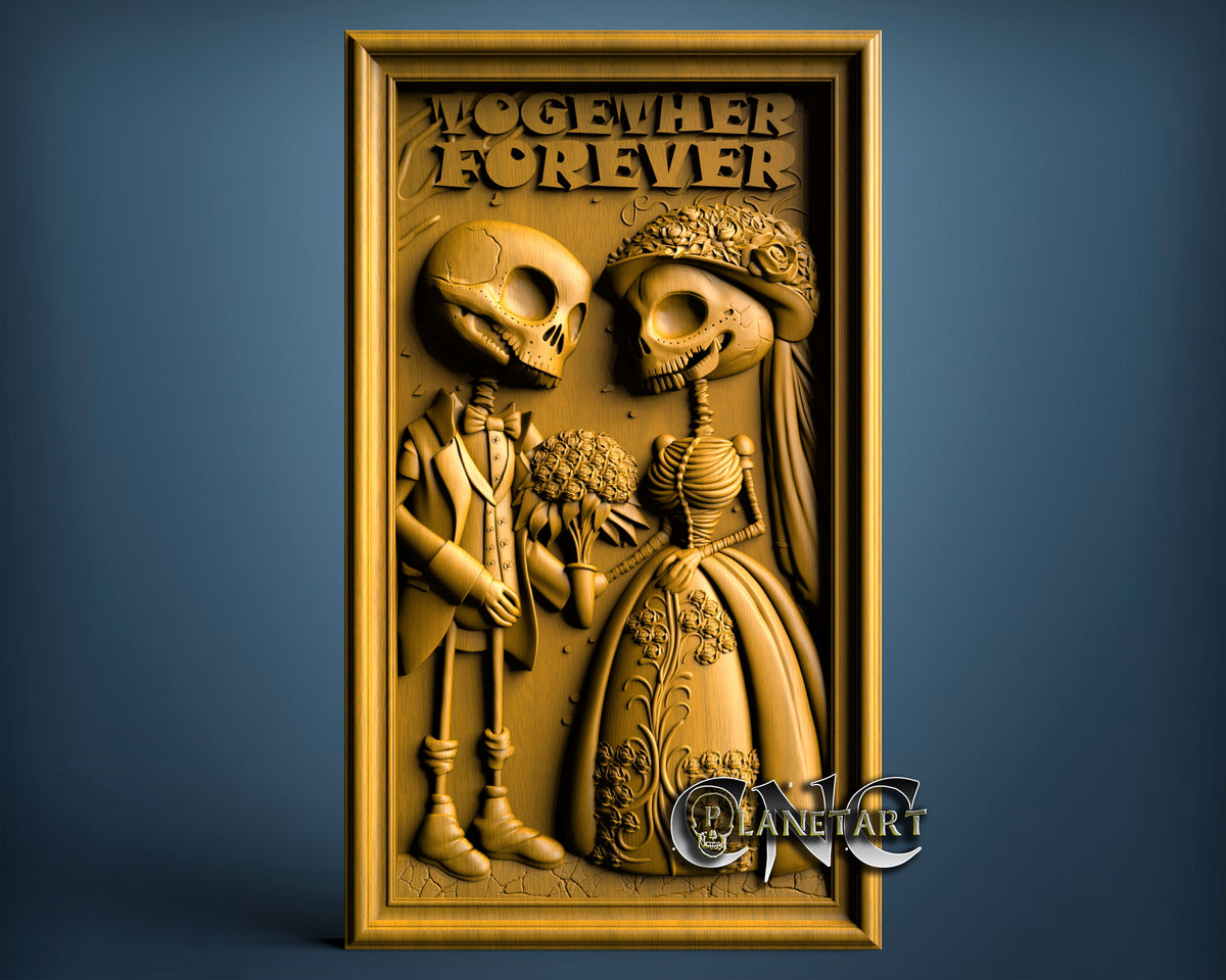 Forever Together, 3D STL Model 11479 – Cnc Planet Art