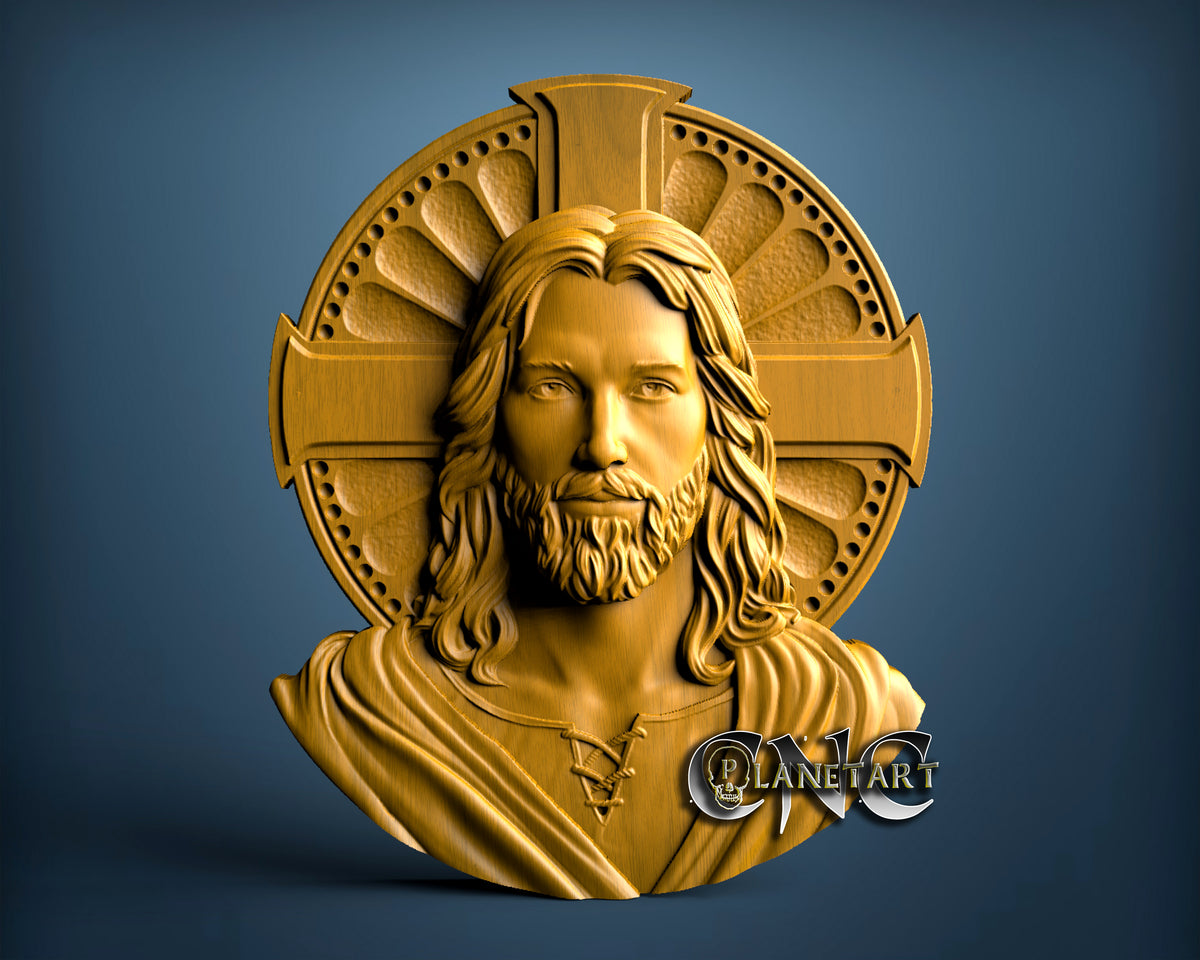 Jesus, 3D STL Model 11106 v2 – Cnc Planet Art