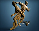 Football Player, 3D STL Model 2089