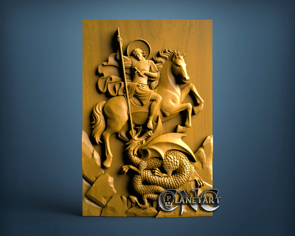 St. George, 3D STL Model 15170