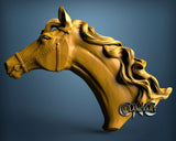 Horse, 3D STL Model 0983