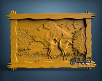 Swans, 3D STL Model 0986