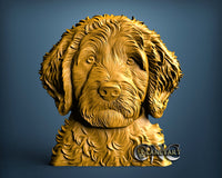 Puppies Dog, 3D STL Model 0989