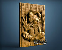 Frog, 3D STL Model 0991