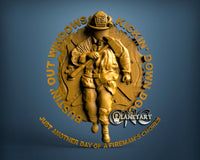 Fireman V2, 3D STL Model 10040