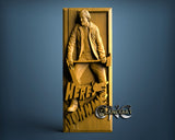 Johnny Door, 3D STL Model 10308