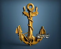 Anchor, 3D STL Model 11234