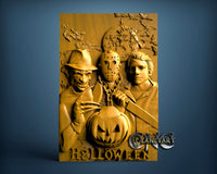 Jason, Freddy for Halloween, 3D STL Model 11246