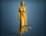 Marylin Monroe, 3D STL Model 11266