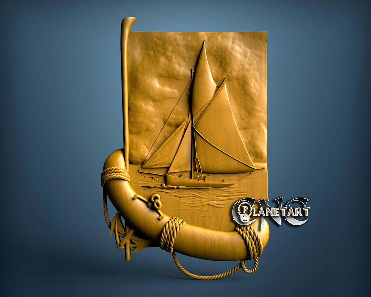 sailboat 3d stl