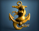 Mermaid, 3D STL Model 11276