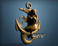 Mermaid, 3D STL Model 11276