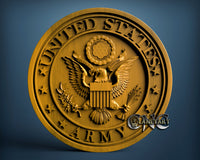 USA Army, 3D STL Model 11354