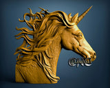 Unicorn, 3D STL Model 11367