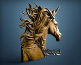 Unicorn, 3D STL Model 11367