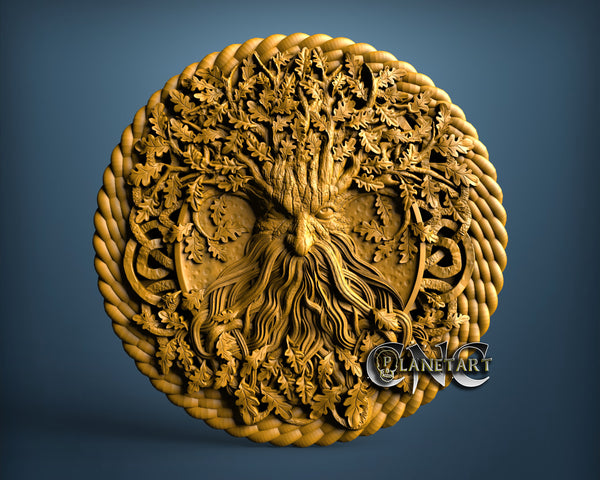 Celtic Forest Spirit, 3D STL Model 11374