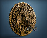 Celtic Forest Spirit, 3D STL Model 11374