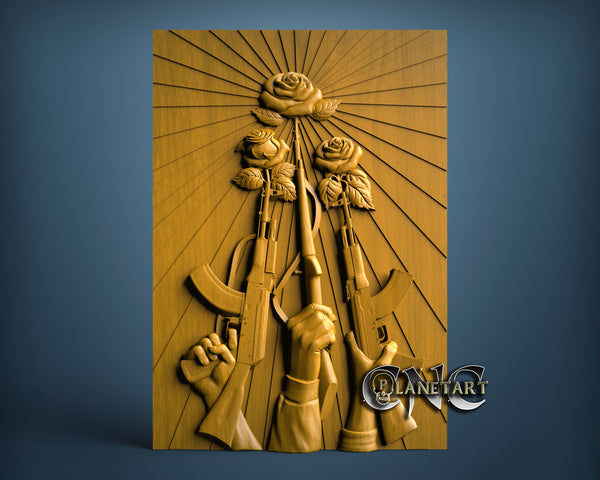 No War, 3D STL Model 11376