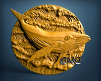 Whale, 3D STL Model 11379