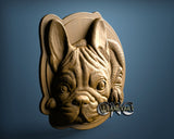 French Bull Dog, 3D STL Model 11382