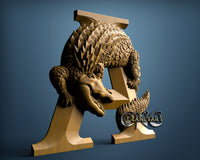 Alligator, 3D STL Model 11389