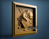 Cute Hippo, 3D STL Model 11397