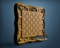 Egypt Chessboard , 3D STL Model 11440