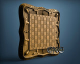 Egypt Chessboard , 3D STL Model 11440