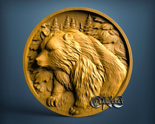 Bear, 3D STL Model 11442