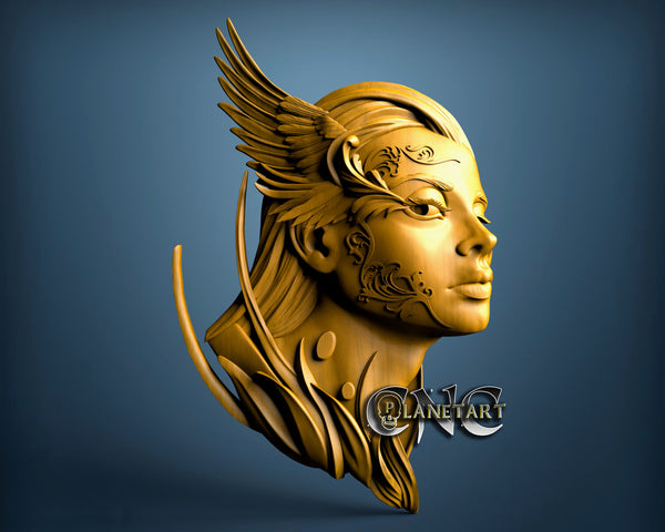 Fairy Girl, 3D STL Model 11446