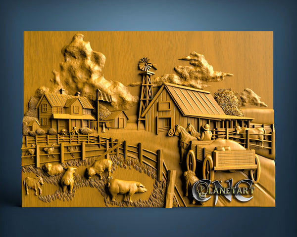 Farm Life, 3D STL Model 11454