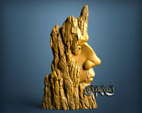 Woodman Face, 3D STL Model 11471