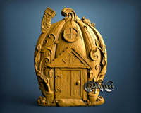 Fairy House, 3D STL Model 11474