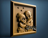 Old Love, 3D STL Model 11478