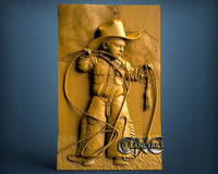 Little Cowboy, 3D STL Model 11483