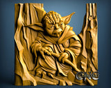 Yoda, 3D STL Model 11497