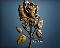 Rose, 3D STL Model 11516