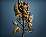 Rose, 3D STL Model 11516