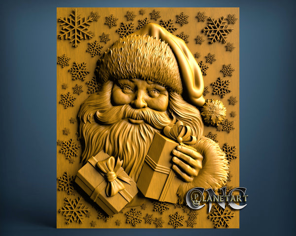 Santa Claus, 3D STL Model 11520