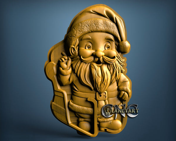 Little Santa, 3D STL Model 11525