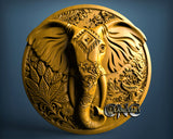 Elephant, 3D STL Model 11541