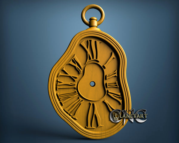 Clock, 3D STL Model 11546