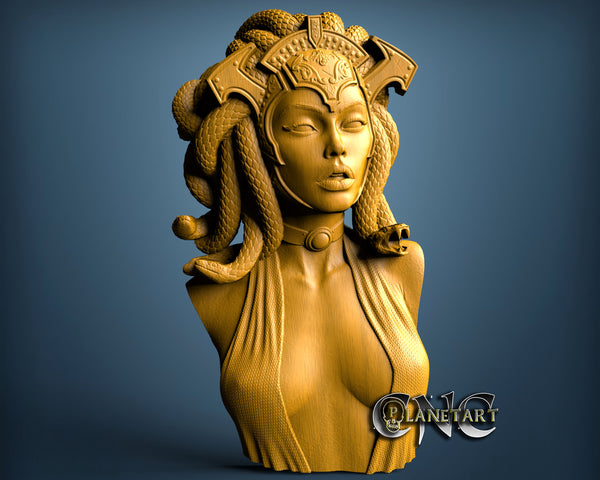 Medusa, 3D STL Model 11551