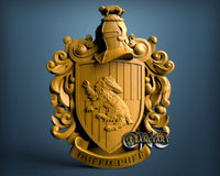 Hufflepuff Harry Potter, 3D STL Model 11561