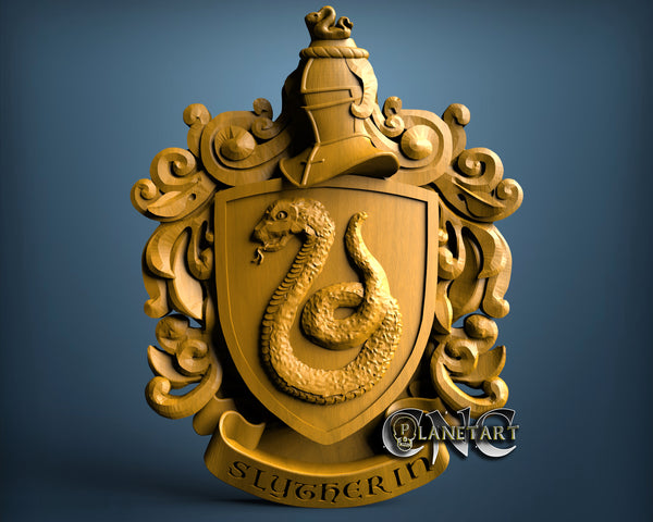 Slytherin Harry Potter, 3D STL Model 11563