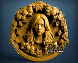 Forest Girl, 3D STL Model 11567