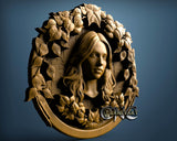 Forest Girl, 3D STL Model 11567