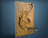 Crocodile, 3D STL Model 11579