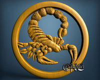 Scorpion, 3D STL Model  11585