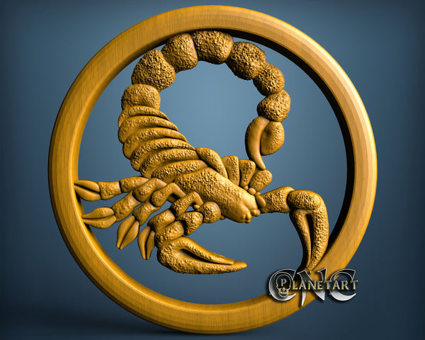 Scorpion, 3D STL Model  11585